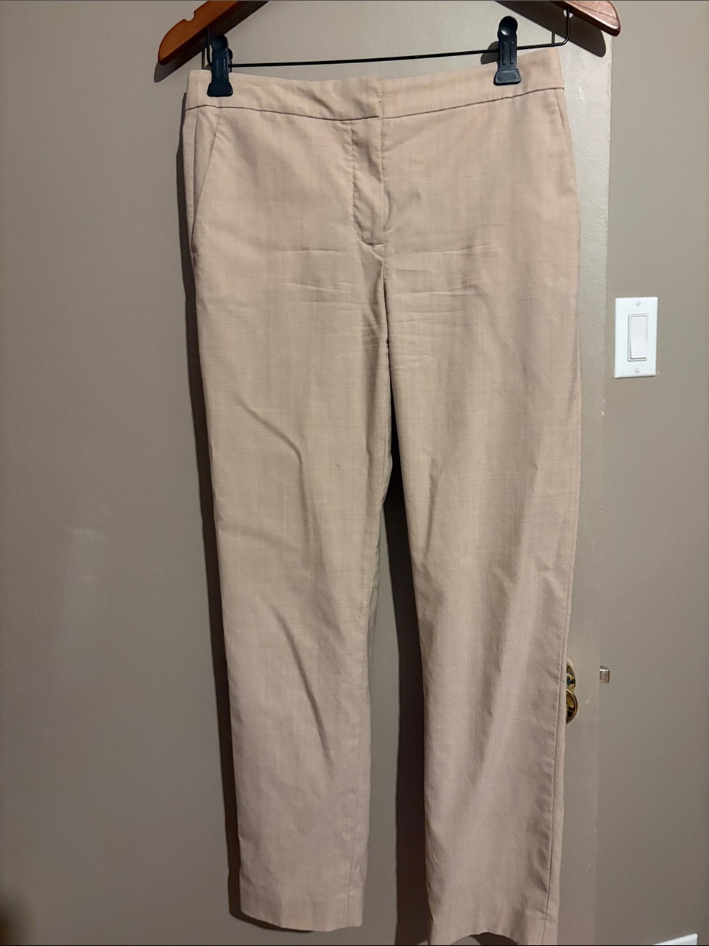 Babaton size 2 pants - linen feel